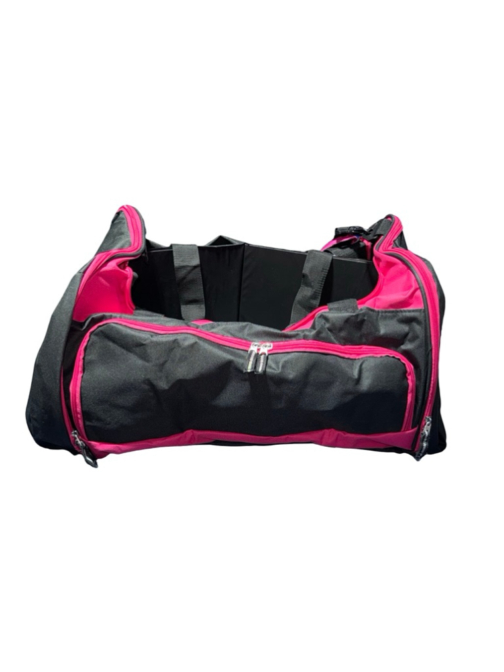 Women's Protégé Black & Pink Travel Bag One Size